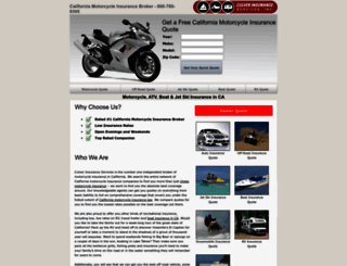 allmotorcycleinsurance.com screenshot