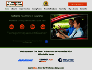 allmotorsinsurance.com screenshot