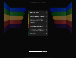 allmyarticles.com screenshot