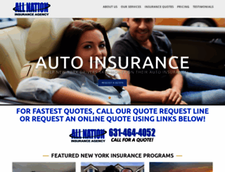 allnationinsurance.net screenshot