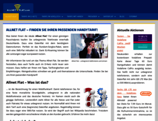 allnet-flat.com screenshot