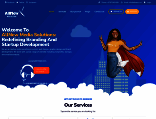 allnew.co.za screenshot