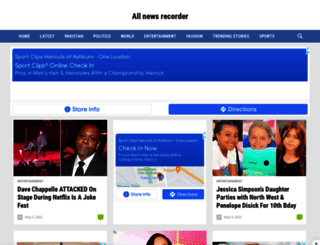 allnewsrecorder.com screenshot