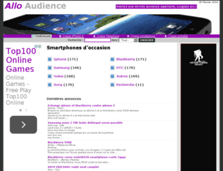 allo-audience.fr screenshot