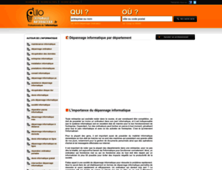 allo-depannage-informatique.fr screenshot