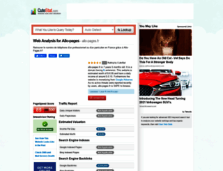 allo-pages.fr.cutestat.com screenshot