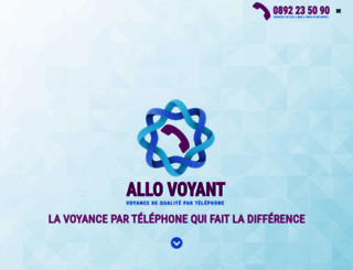 allo-voyant.com screenshot