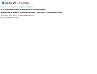 allocate.its.monash.edu.au screenshot