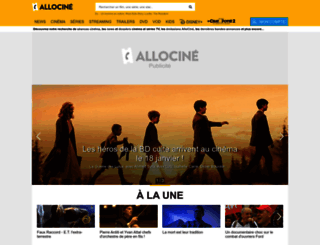 allocine.net screenshot
