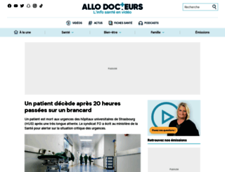 allodocteurs.com screenshot