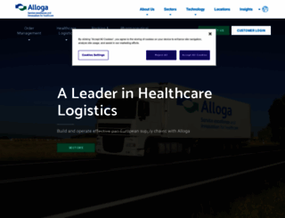 alloga-network.com screenshot