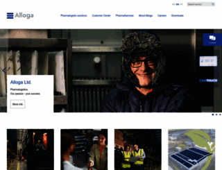 alloga.ch screenshot