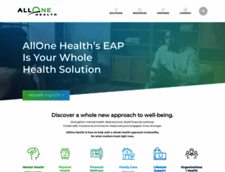 allonehealth.com screenshot
