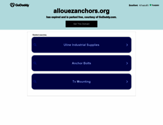 allouezanchors.org screenshot