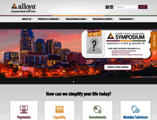 alloyacorp.org screenshot