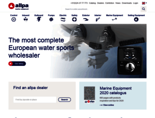 allpa-marine.com screenshot
