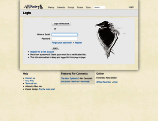 allpoetry-classic.com screenshot