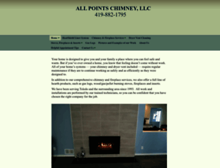allpointschimney.com screenshot