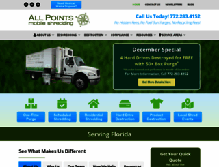 allpointsprotects.com screenshot
