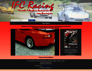 allporscheracing.com screenshot