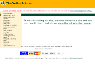 allprinting.com.au screenshot