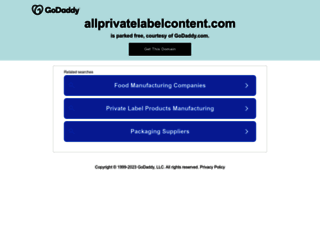 allprivatelabelcontent.com screenshot