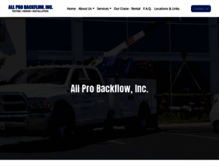 allprobackflow.com screenshot