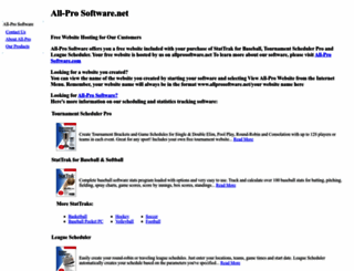 allprosoftware.net screenshot