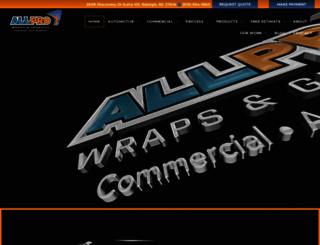 allprowraps.com screenshot