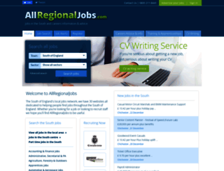 allregionaljobs.com screenshot