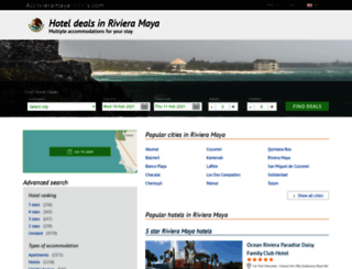 allrivieramayahotels.com screenshot