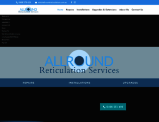 allroundreticulation.com.au screenshot