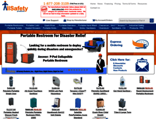 allsafetyproducts.com screenshot