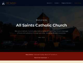 allsaintslakewylie.com screenshot