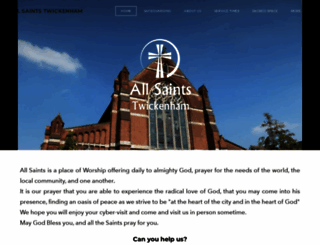 allsaintstwickenham.co.uk screenshot