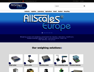 allscaleseurope.com screenshot