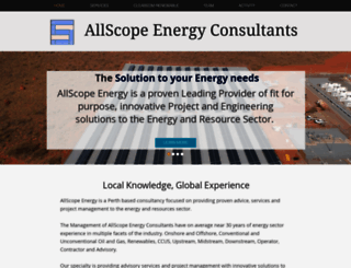 allscopeenergy.com screenshot
