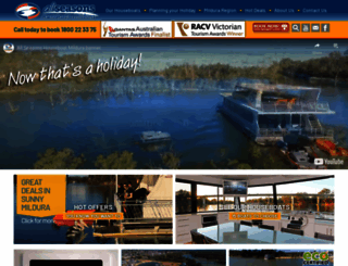 allseasonshouseboats.com.au screenshot