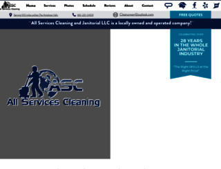 allservicescleaning.com screenshot