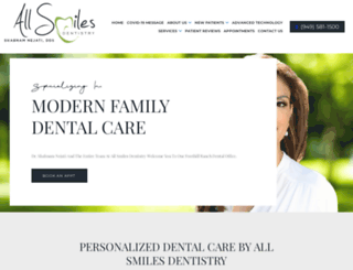 allsmiles.info screenshot