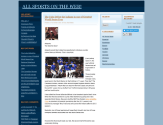 allsportsontheweb.com screenshot