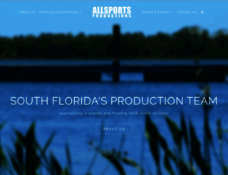 allsportsproductions.net screenshot
