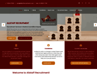 allstaffrecruitment.co.uk screenshot
