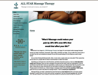 allstar.massagetherapy.com screenshot