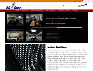 allstarbicycle.com screenshot