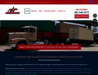 allstarcontainers.net screenshot