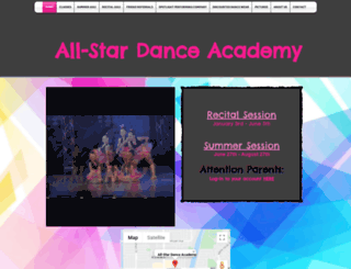 allstardancehb.com screenshot