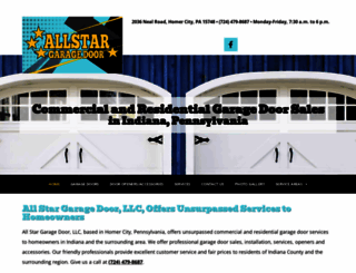 allstargaragedoor.net screenshot