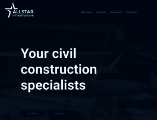 allstarinfrastructure.com.au screenshot