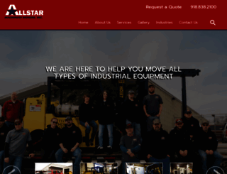 allstarmachinery.com screenshot